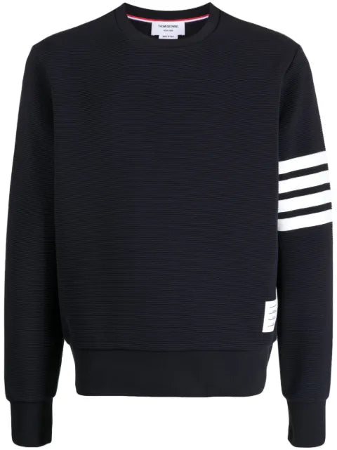 Thom Browne 4-Bar stripe sweatshirt
