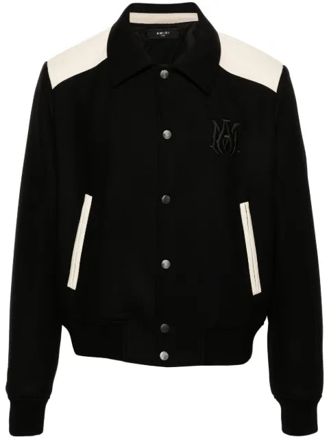 AMIRI Ma Band logo-embroidered jacket
