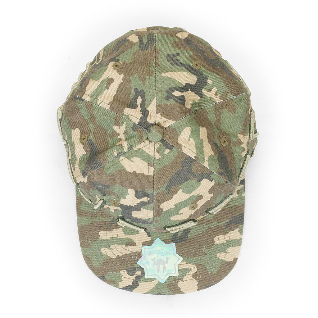 MURD333R.FM CAMO FITTED BASEBALL CAP