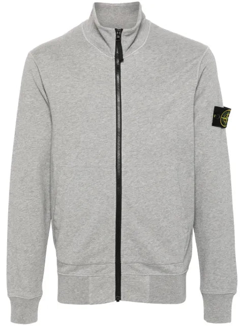 Stone Island cotton fleece sweatshirt