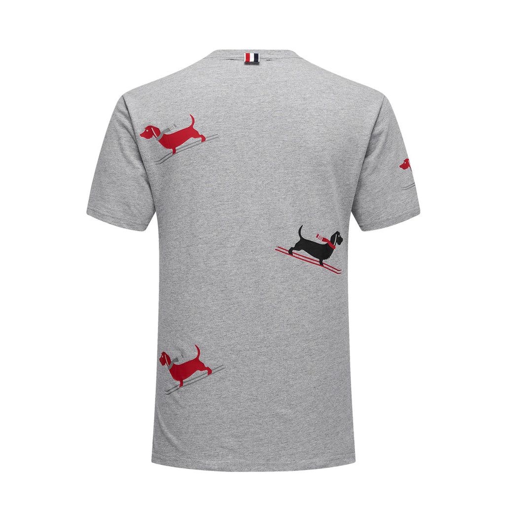 Men's Classic Four-Bar Lobster T-Shirt - 100% Cotton Made in Japan | Thom Browne
