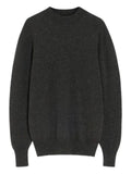 LEMAIRE mock-neck ribbeed sweater
