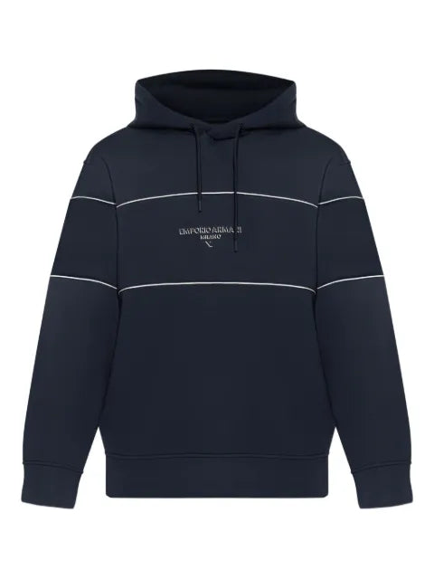 Emporio Armani logo-print hoodie