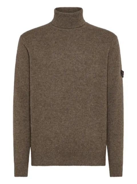 Peuterey Peline 02 roll-neck logo-patch sweater