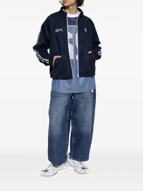 GALLERY DEPT. JK logo-embroidered side-stripe jacket