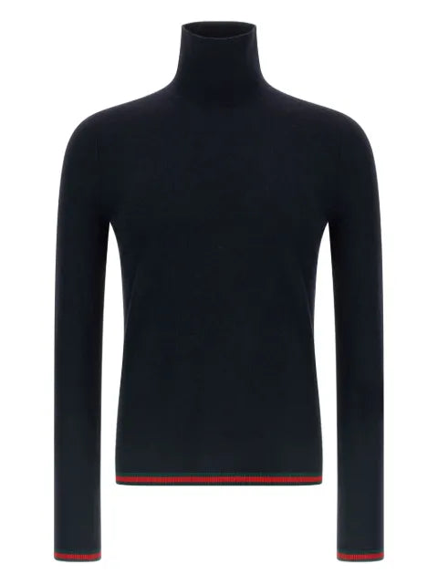 Gucci turtleneck striped T-shirt