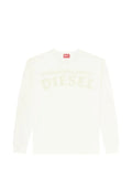 Diesel long-sleeve T-shirt with prints and patches