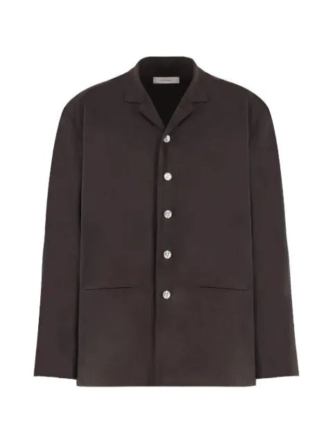 Umit Benan Julian box-pleat shirt jacket
