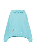 GALLERY DEPT. paint-splatter logo-print hoodie