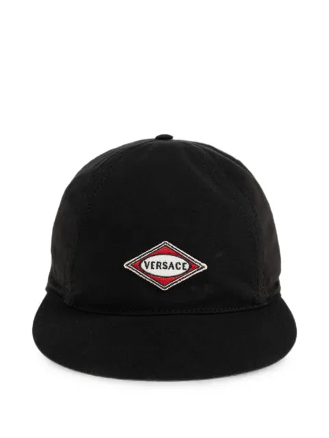 Versace logo-patch baseball cap