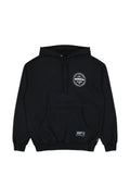 Neighborhood logo-print drawstring hoodie
