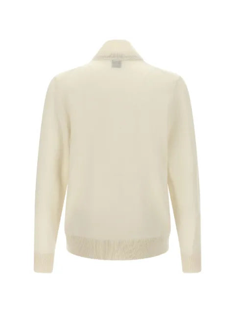 BOSS H-Balonso zip-up virgin-wool cardigan