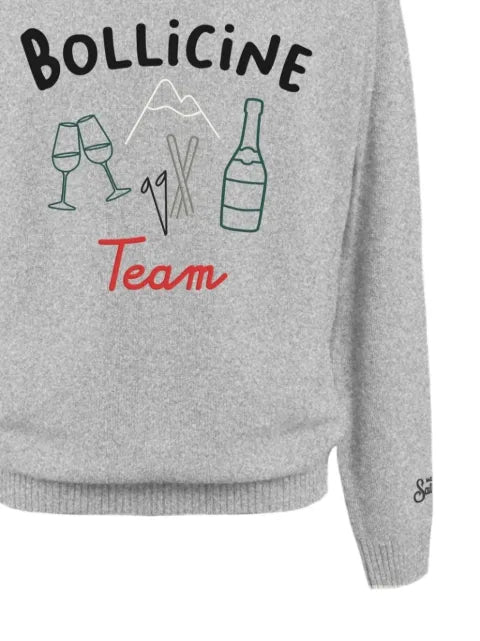 MC2 Saint Barth embroidered-detail sweater
