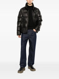 Giorgio Brato quilted leather puffer jacket