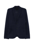 Harris Wharf London herringbone-knit blazer