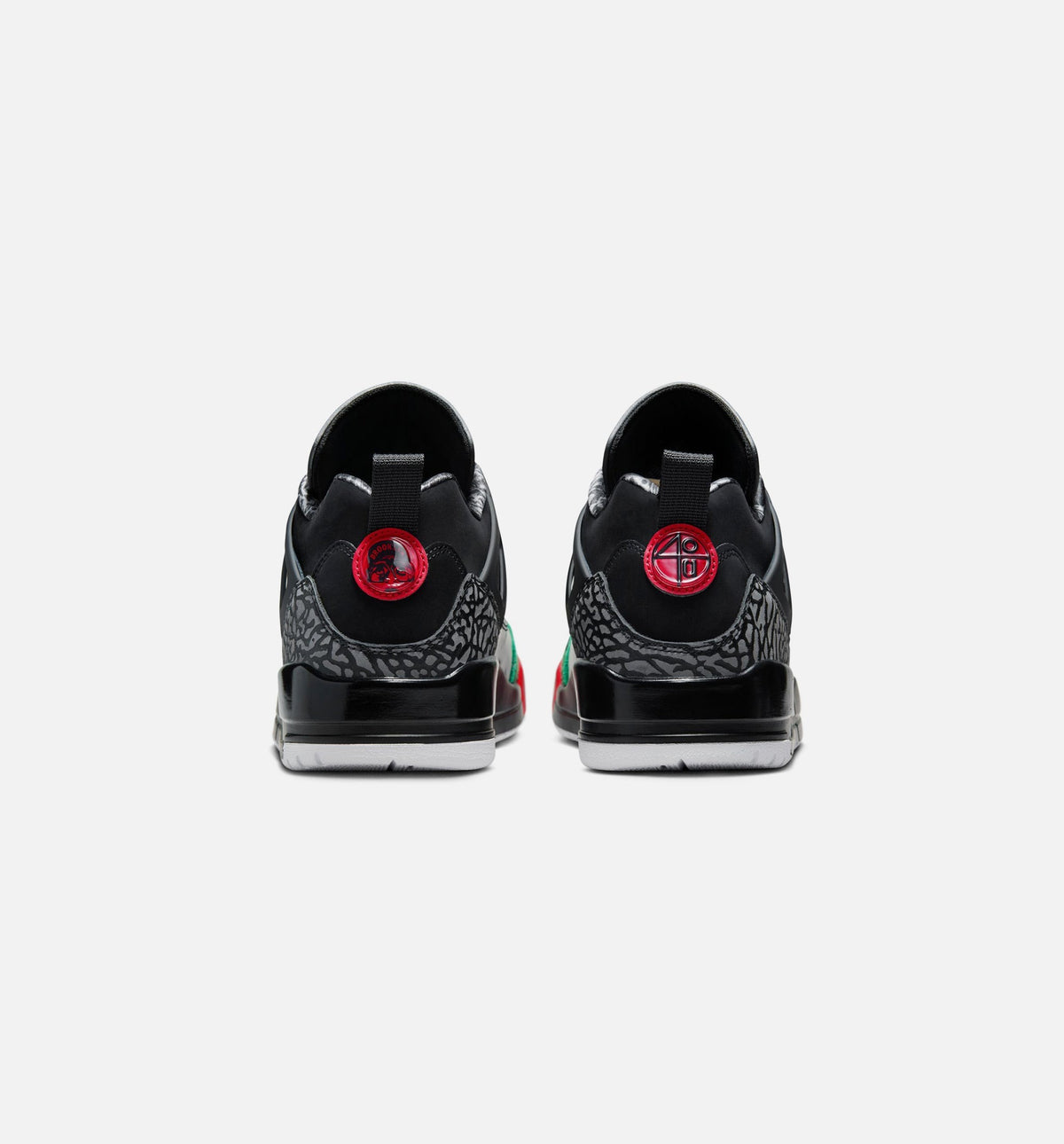 Nike Spizike Low Men's Lifestyle Shoes – Black/Classic Green/White/Varsity Red