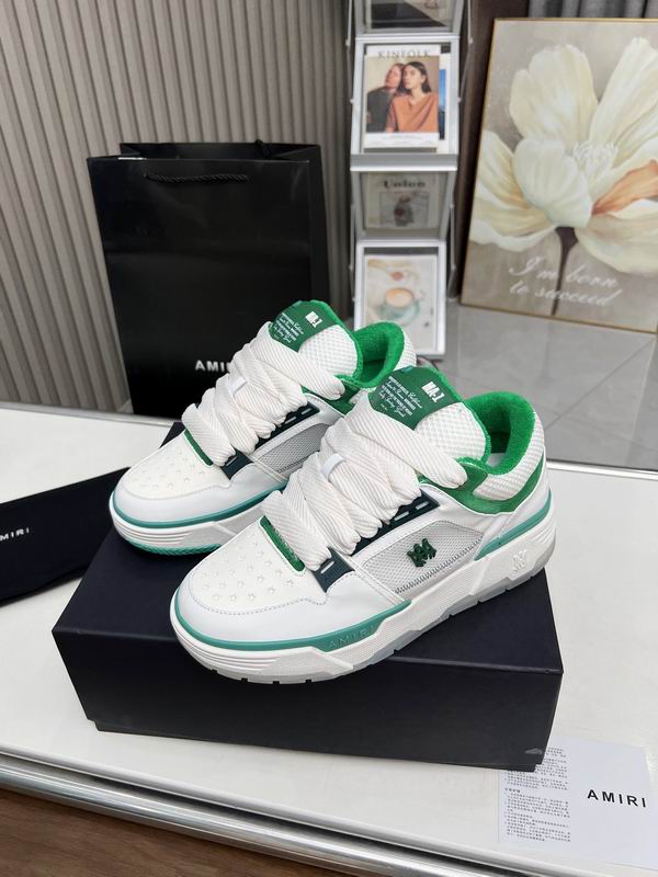 Amiri MA-1 Low Sneaker | White/Green