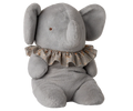 Elephant plush, Big - Blue/grey