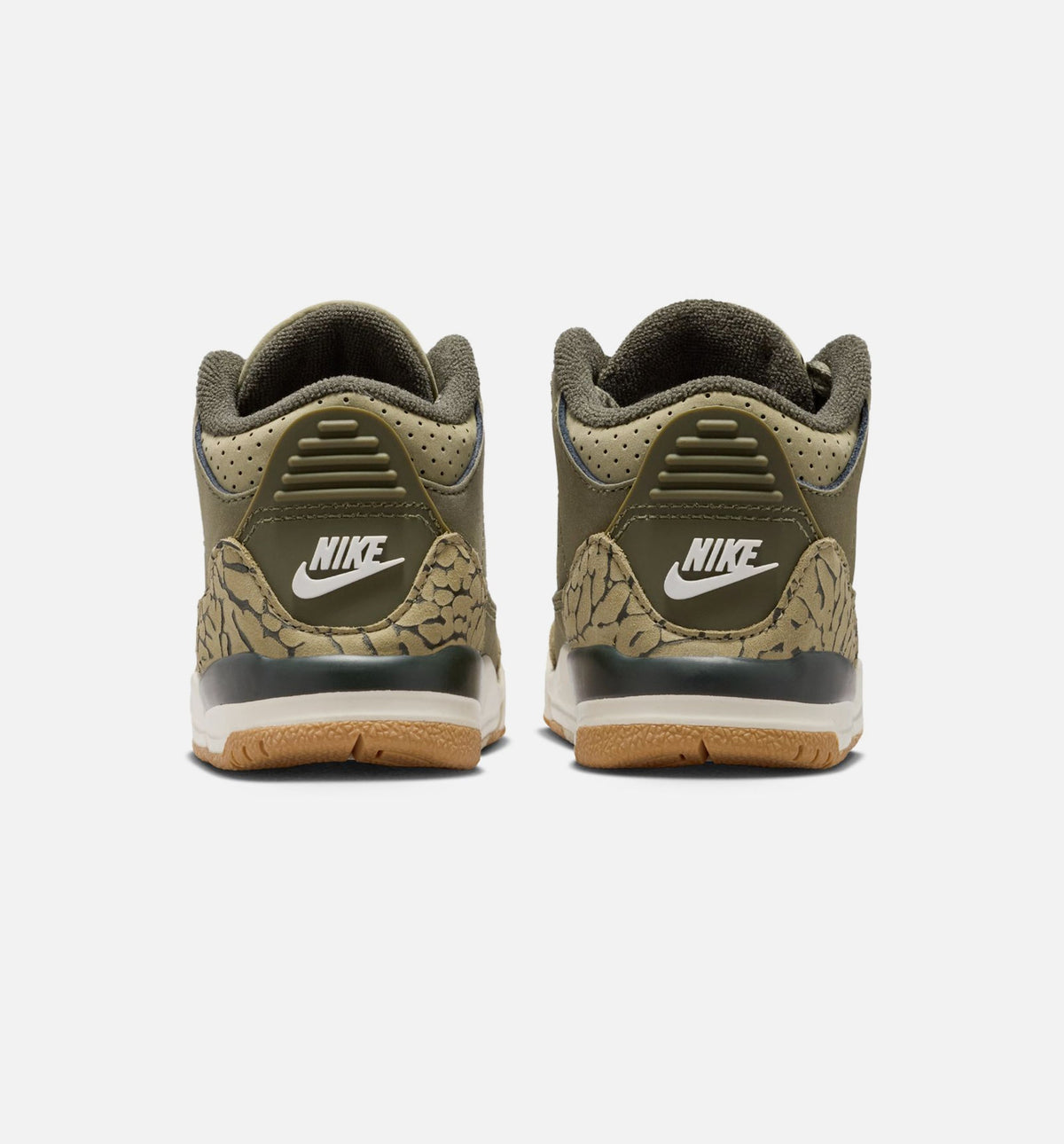 Air Jordan 3 Retro Medium Olive | Infant/Toddler Lifestyle Shoe | Medium Olive/Sequoia/Light Olive/Sail