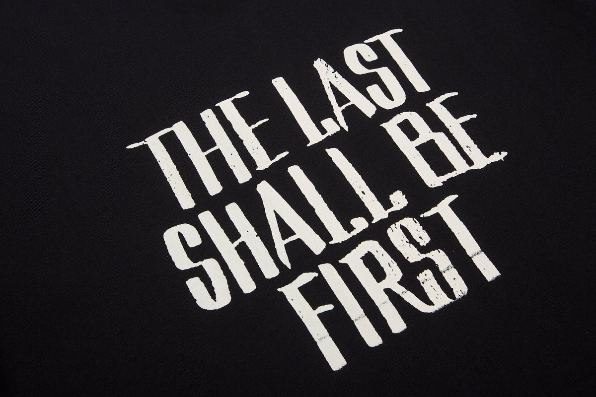 ESSENTIALS The Last Shall Be First Portrait Back T-Shirt