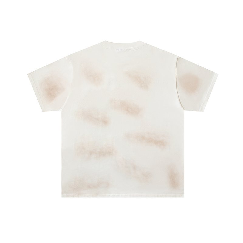 VALE USA Rhinestone Washed Graphic T-Shirt