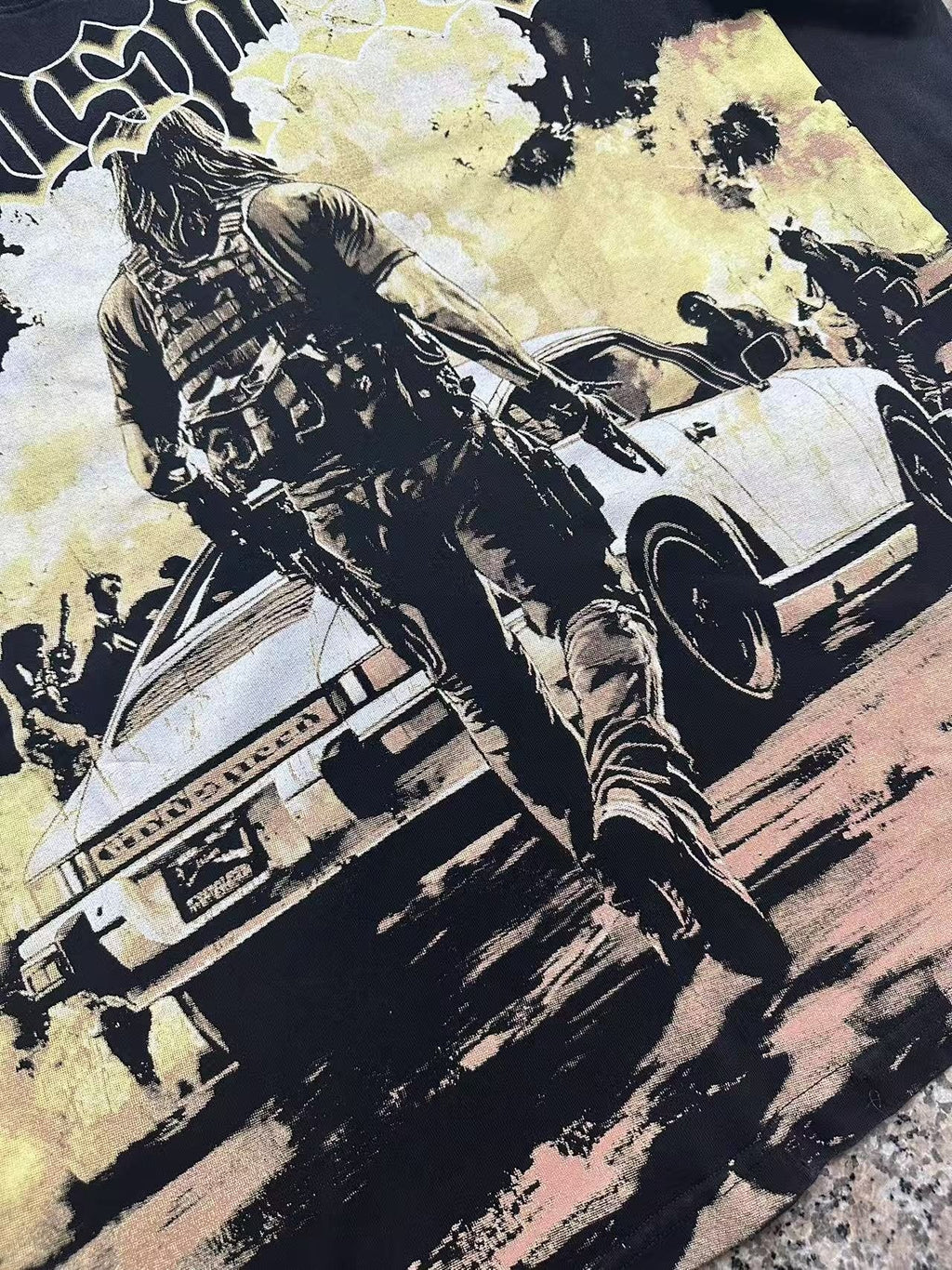 Godspeed Washed Rock Graphic T-Shirt
