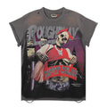 Rough Play Skull Globe Sleeveless T-Shirt