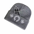 Chrome Hearts Horse Shoe Beanie Grey