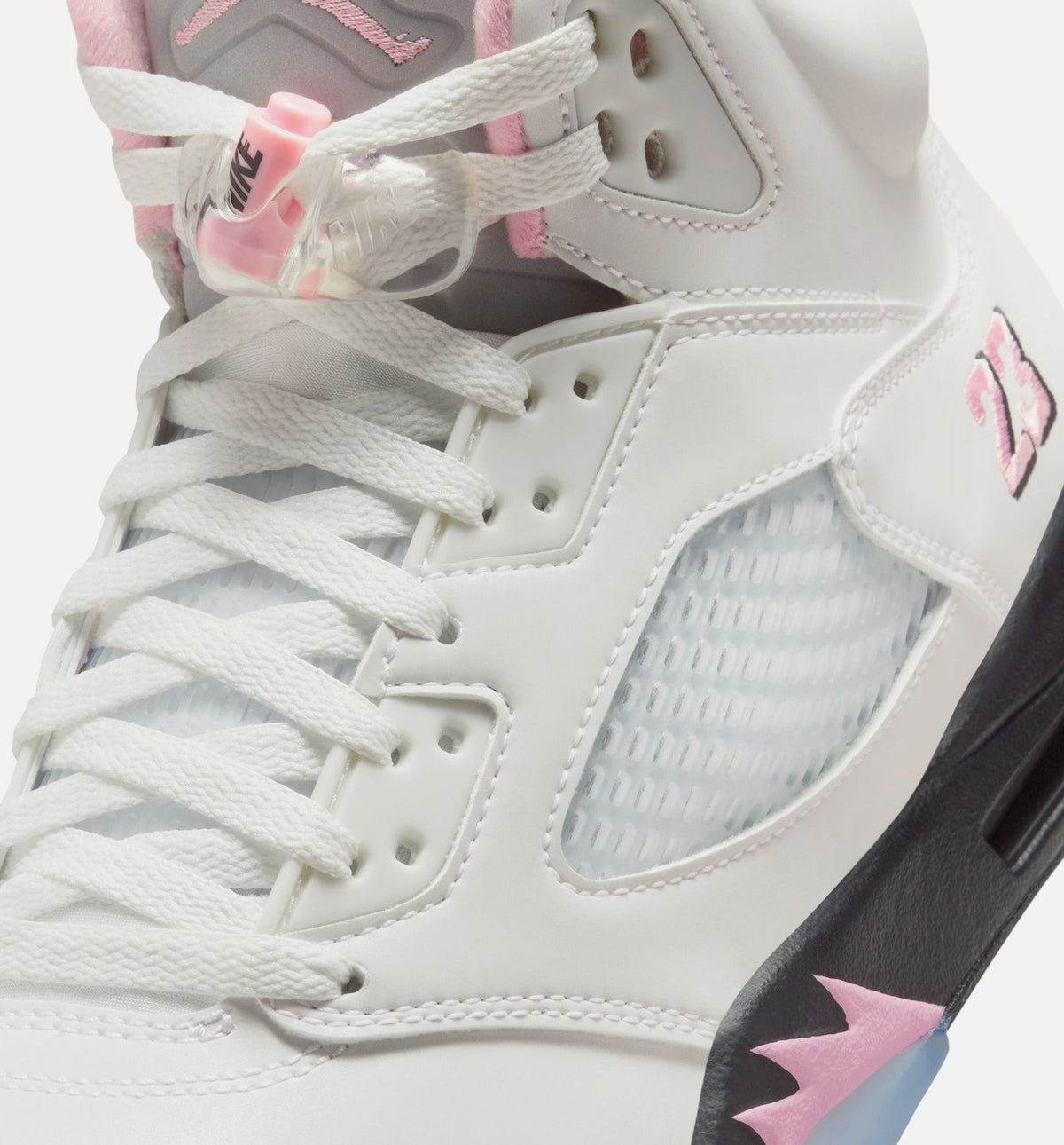Air Jordan 5 Retro Medium Soft Pink | Men's Lifestyle Shoe | White/Soft Pink/Black