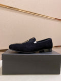 Giuseppe Zanotti Men's Rhinestone Loafers