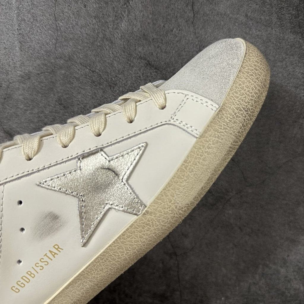 Golden Goose Silver Star Sneakers