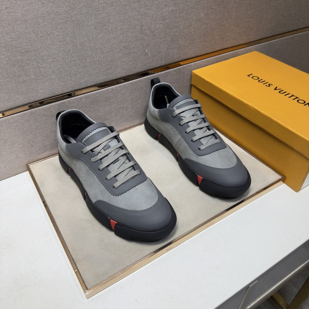 Louis Vuitton Men's Paneled Low-Top Sneakers