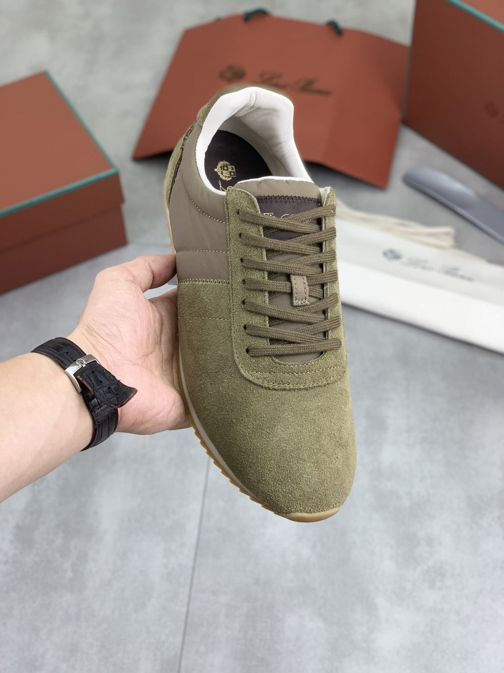Loro Piana Low-Top Sneakers